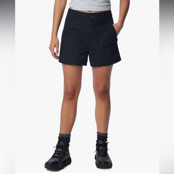 Columbia Black Cargo Shorts Lightweight Sporty Casual Vacation Outdoor Gift NWT - Picture 5 of 14